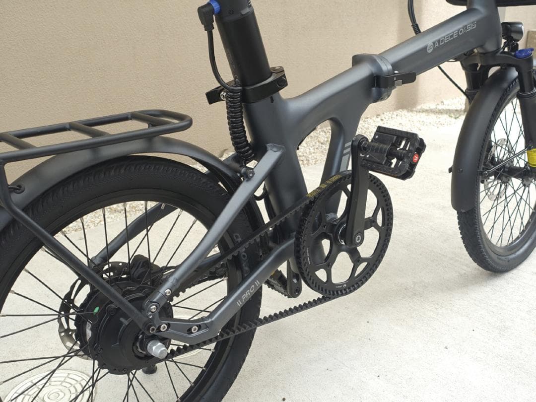 ADO AIR 20 PRO 折りたたみ 電動アシスト自転車 グレー 自動変速