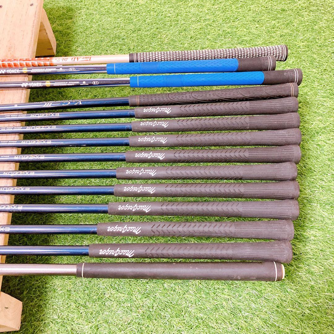 M2【バッグ美品】ミズノ　初心者オススメ　ゴルフクラブセット　メンズ　14本