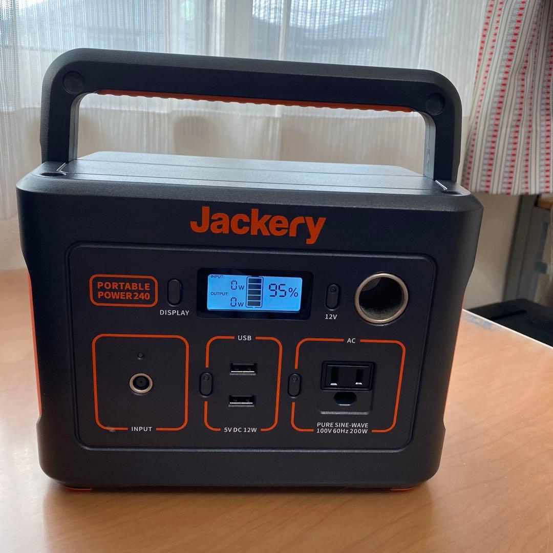 売り切り　Jackery 240 ポータブル電源