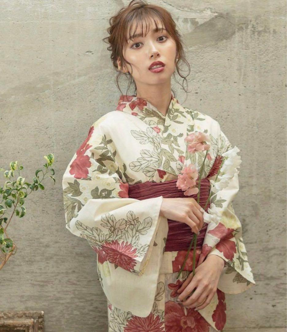Dita 浴衣　レディース　夏の牡丹重ね