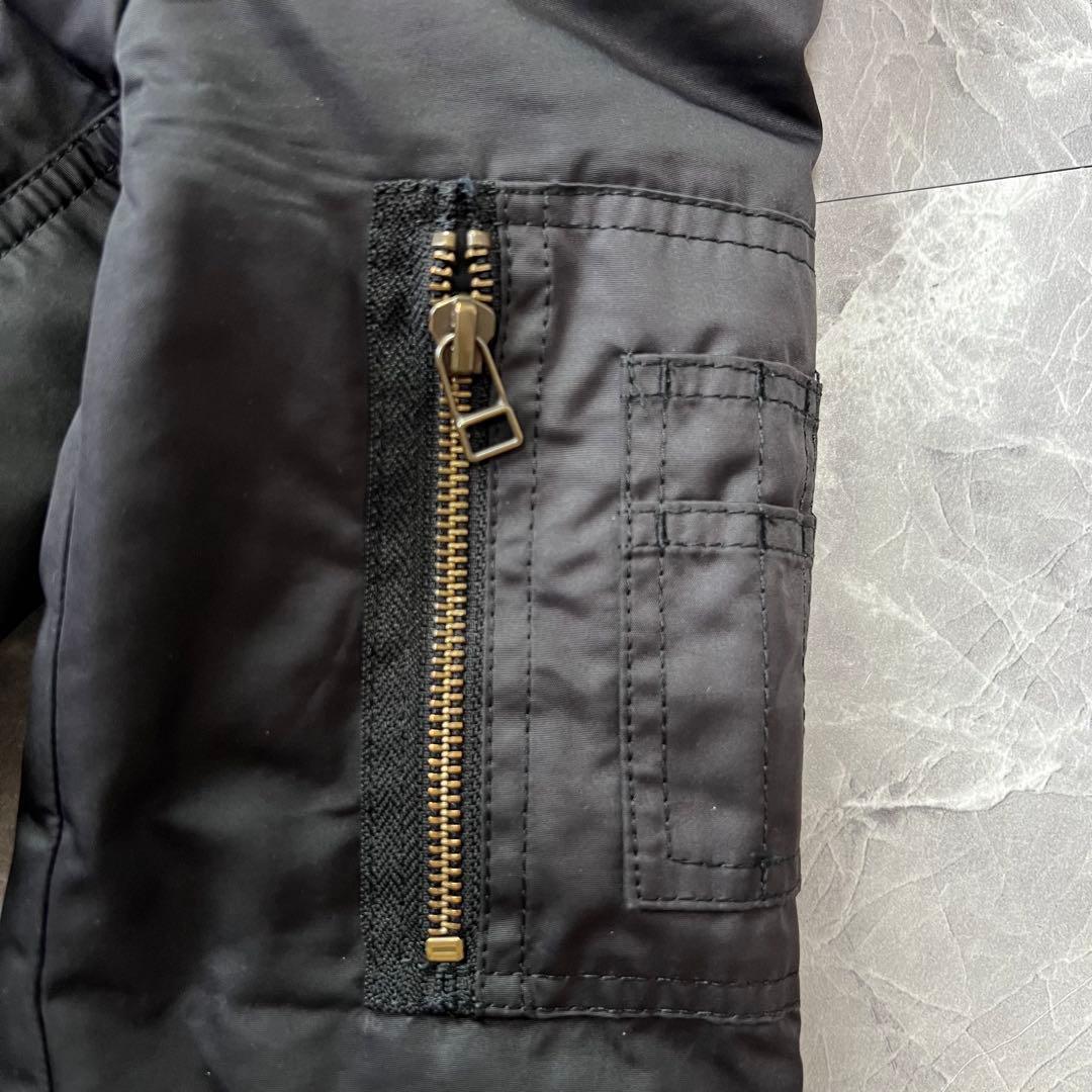 バーバリー♡モッズコート　ラクーンファー　ノバチェック 黒　36 S