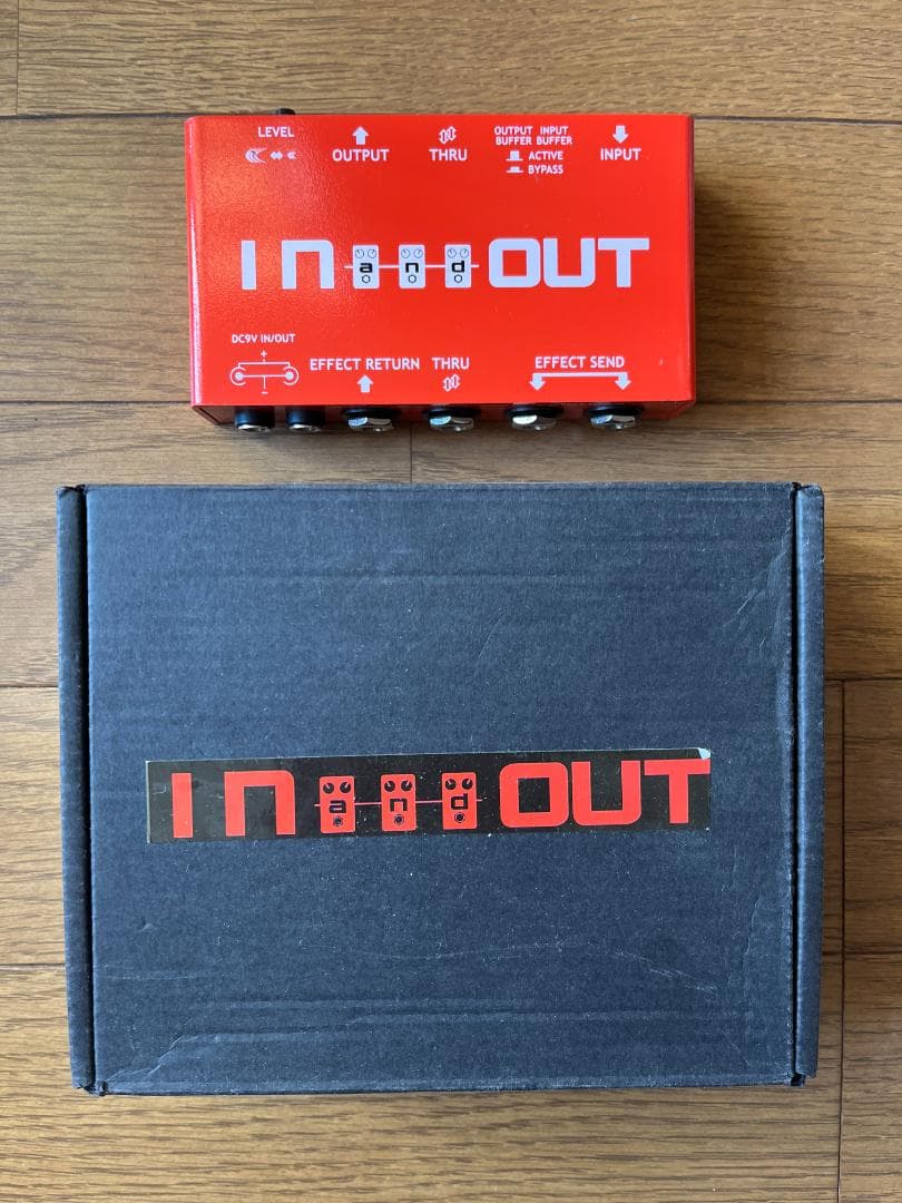 IN/OUT エフェクトループスイッチャー