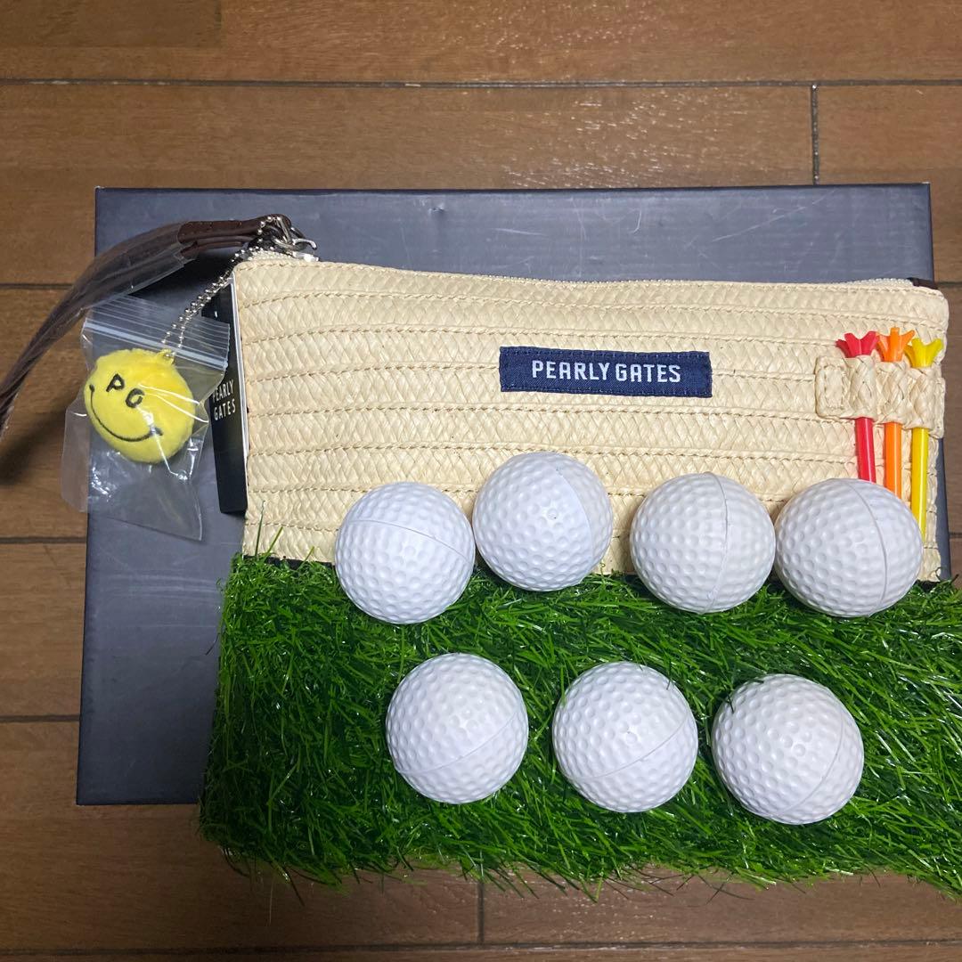 新品未使用　パーリーゲイツ　クラッチバッグ　カートバック