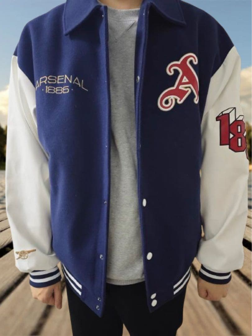 アーセナル スタジャン ネイビー Lサイズ