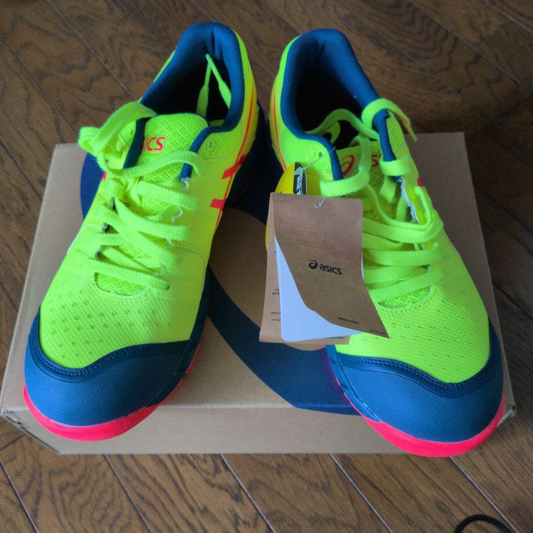 ASICS トレーニングシューズ 蛍光イエロー