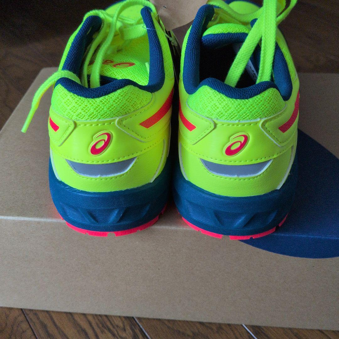 ASICS トレーニングシューズ 蛍光イエロー