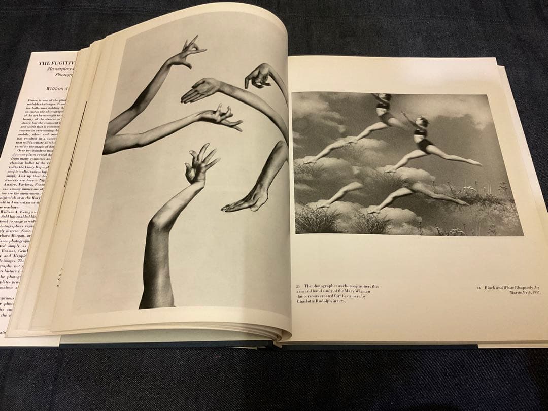 THE FUGITIVE GESTURE ダンス写真集 1987年