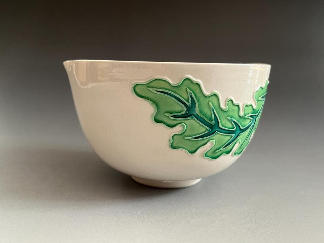 山本一如　白鳳交趾　蕪　茶碗　茶道具