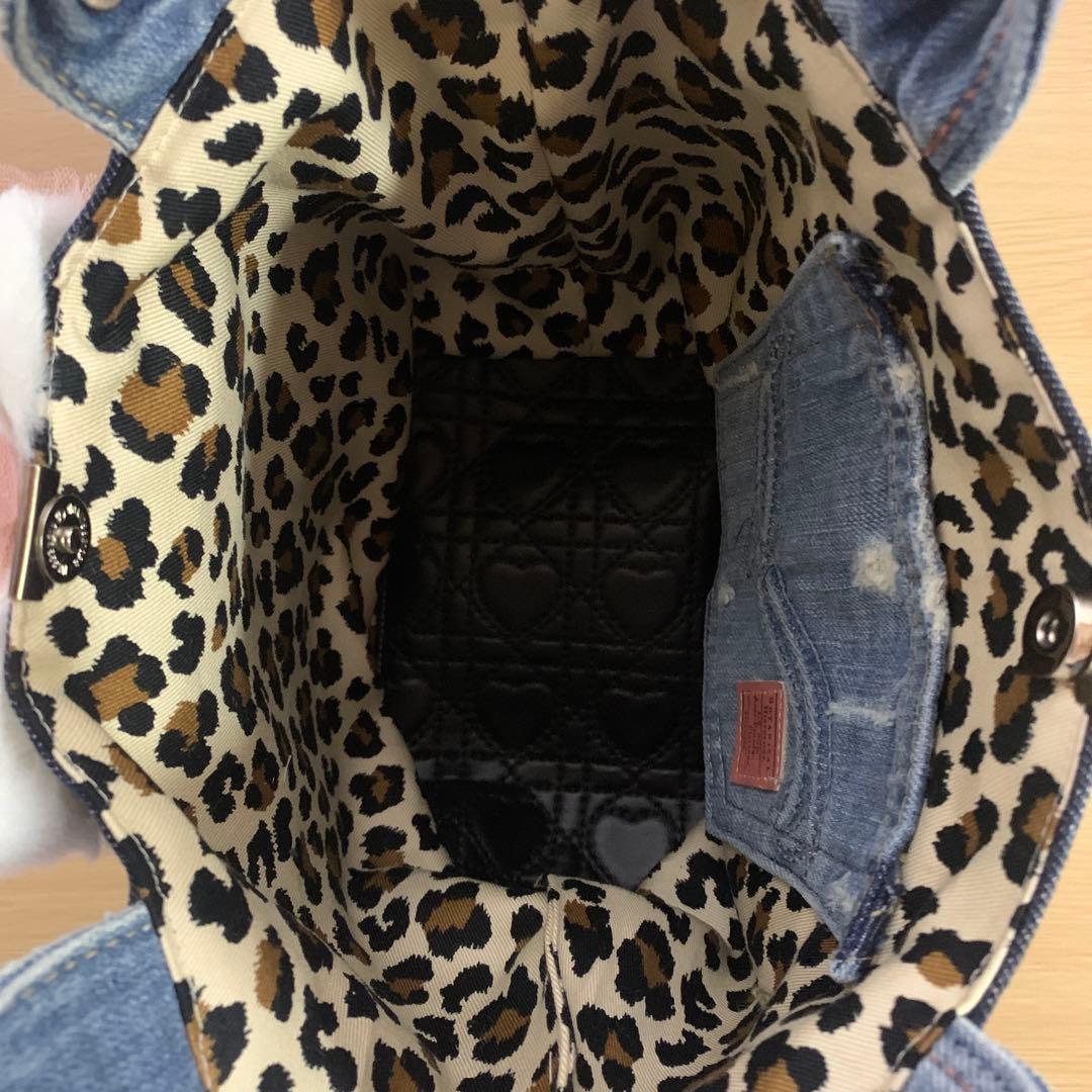 m*e様 コヤンイサムチョン　ハンドメイド　デニムリメイク　トートバッグ　手提げ