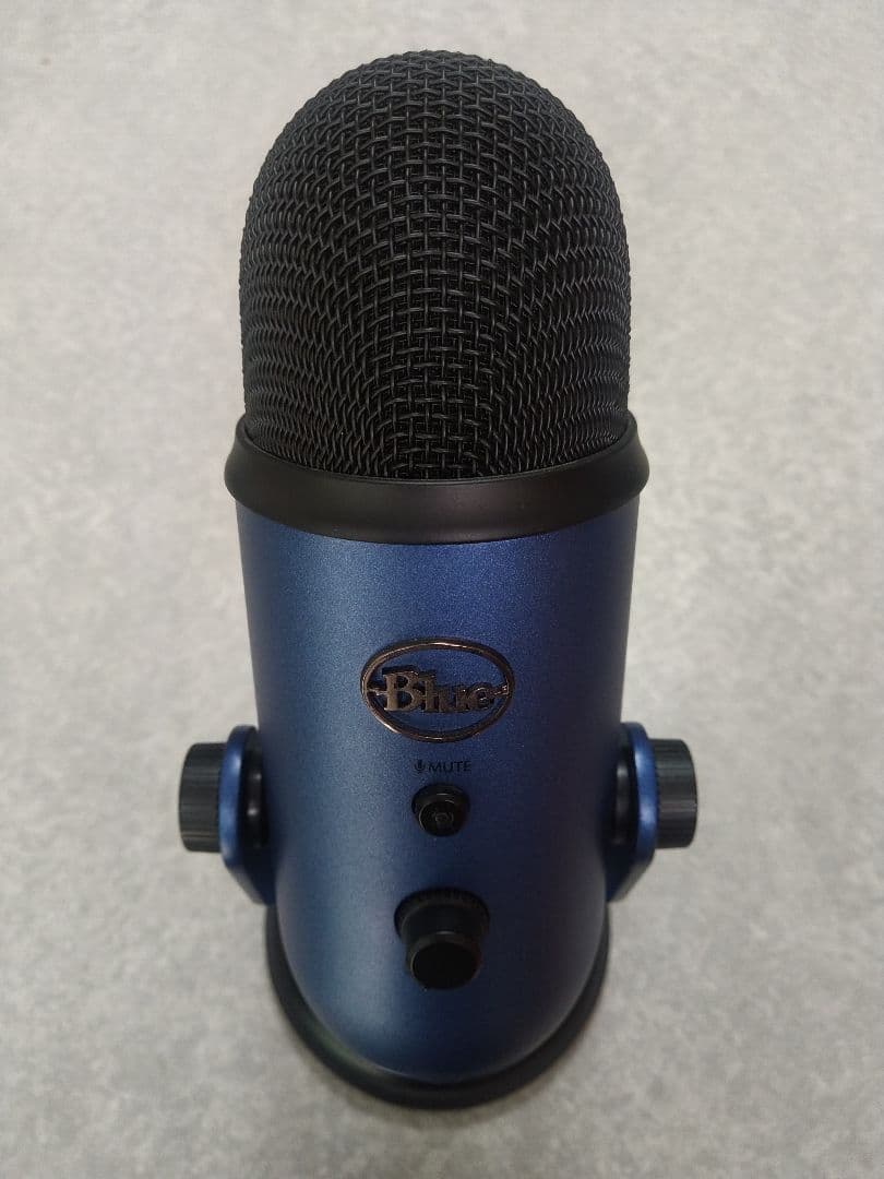 Blue Yeti コンデンサーマイク 青