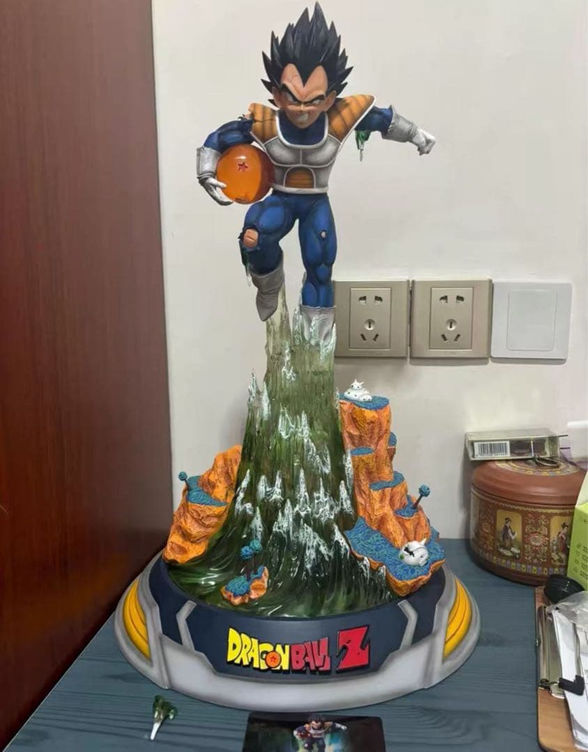 ドラゴンボール ベジータ ガレージキット ガレキ スタチュー①①