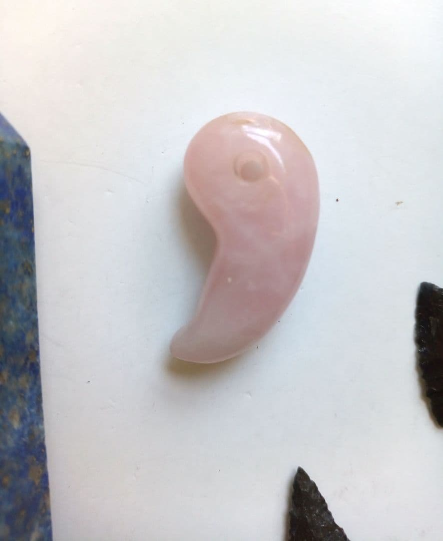 神代セット   ; . カムイ神代世界観　勾玉 ラピスラズリ六角柱 石鏃 石器