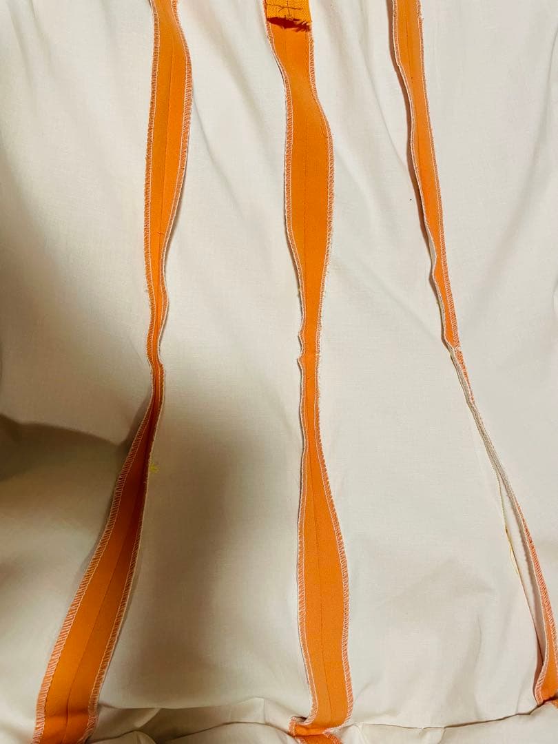 【大きいサイズ】スペイン製　フラメンコ衣装　ドレス オレンジ