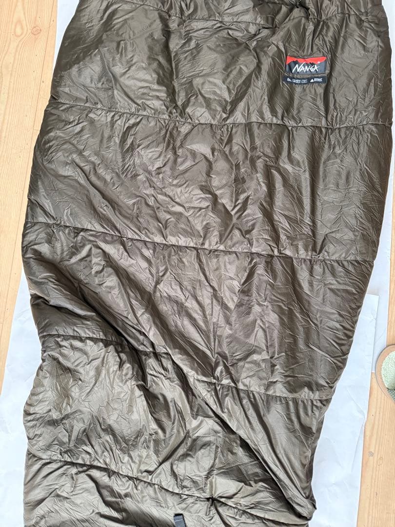 サ*ム様 ボ*ム様 NANGA SF800 寝袋 ダークカーキ