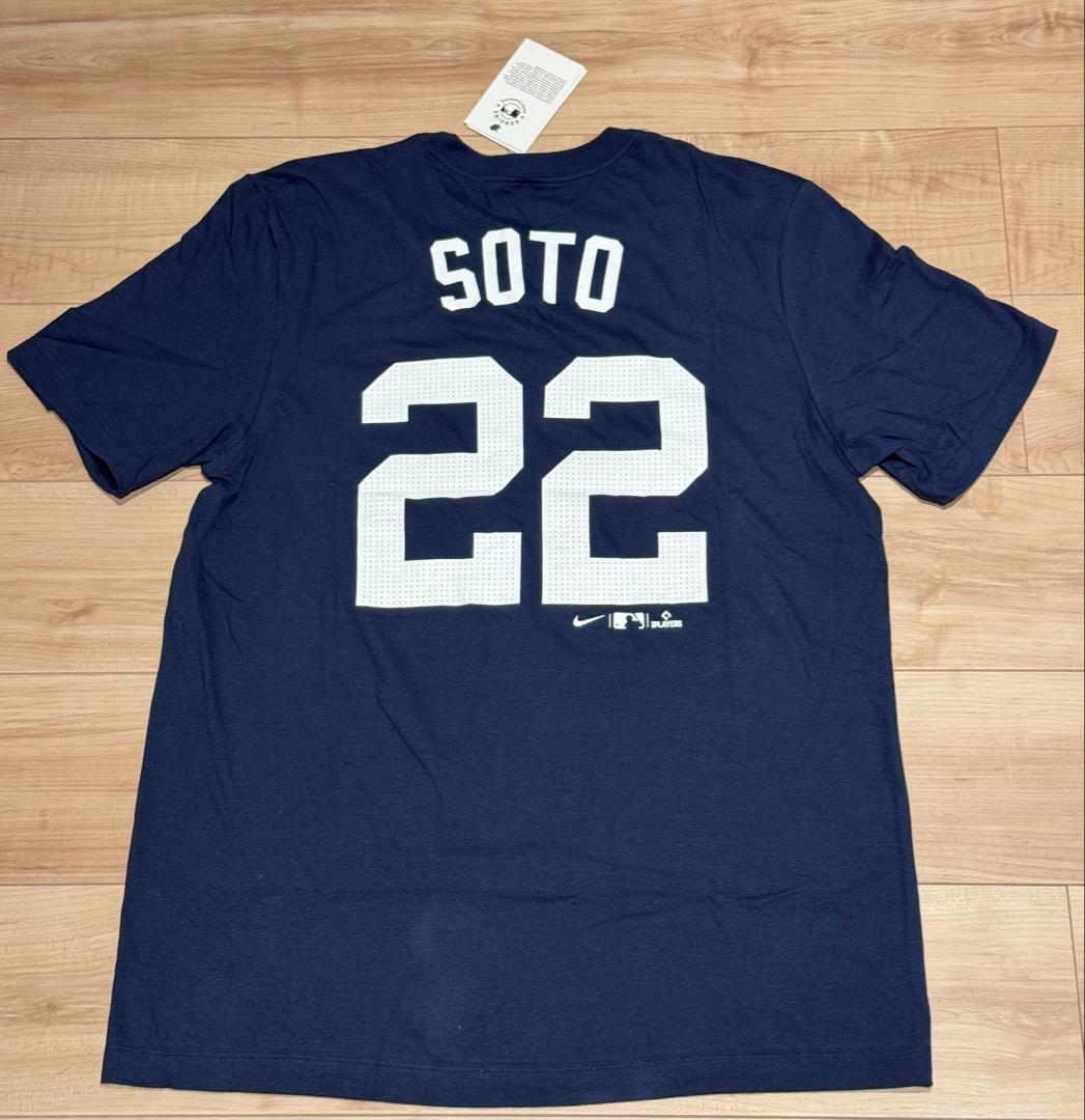 Nike ヤンキース ソト Tシャツ M 紺　新品未使用