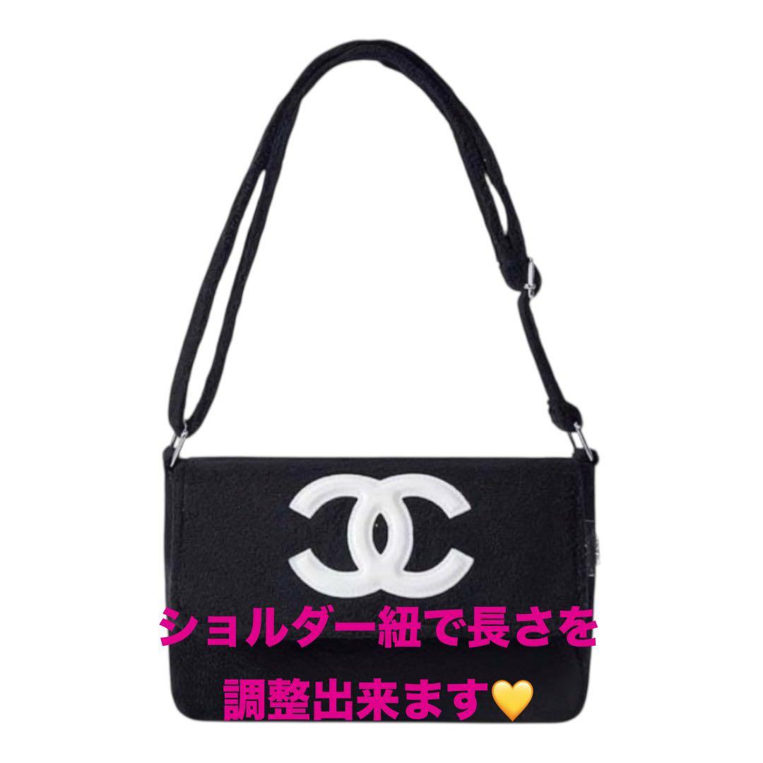 CHANEL シャネル ノベルティ ショルダーバッグ 非売品 パイル エナメル