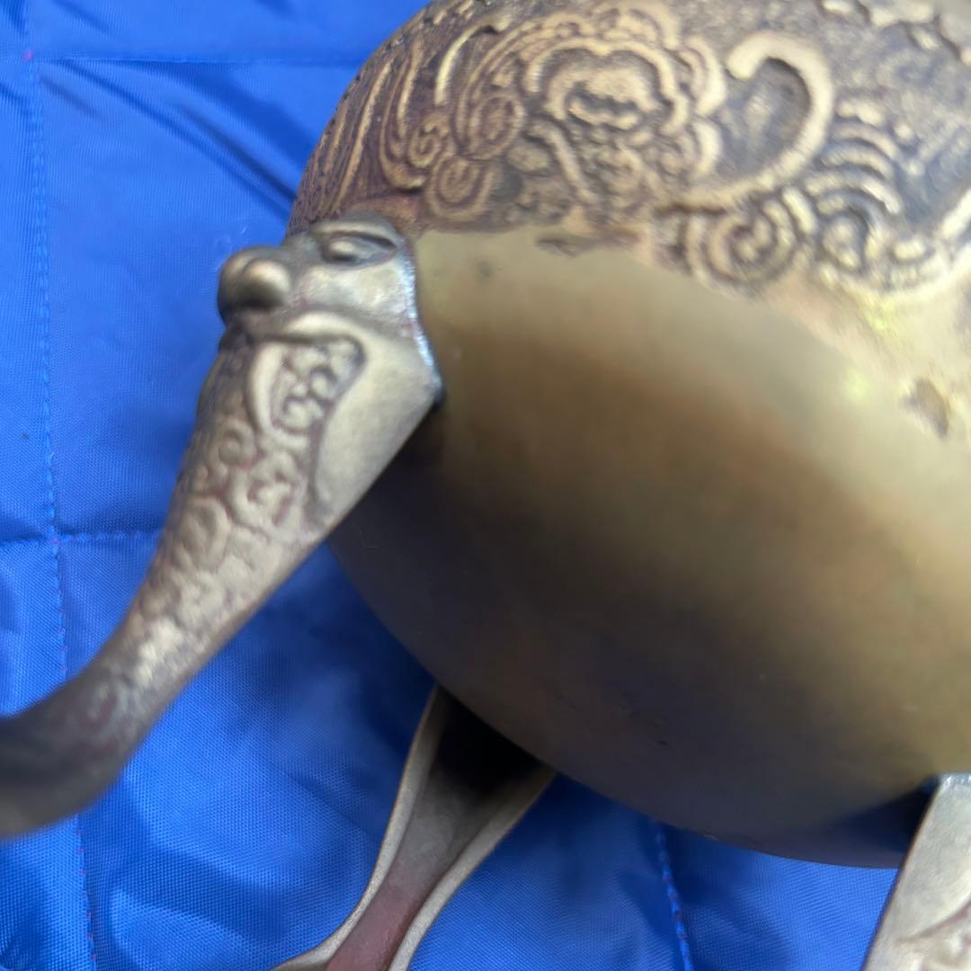 蔵出品③ 香炉 三つ足 龍 工芸品 龍鳳香炉 龍鳳 j128