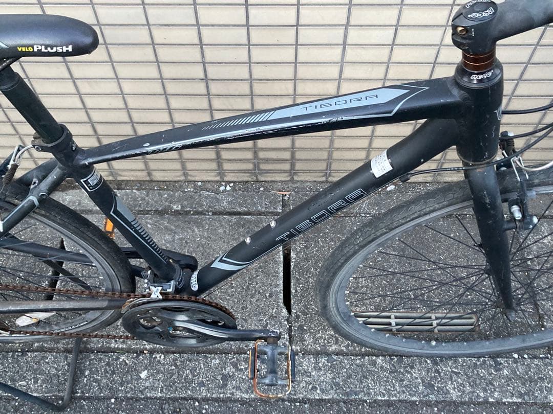 クロスバイク TIGORA ティゴラ 460mm 前3×後8段 アルミフレーム