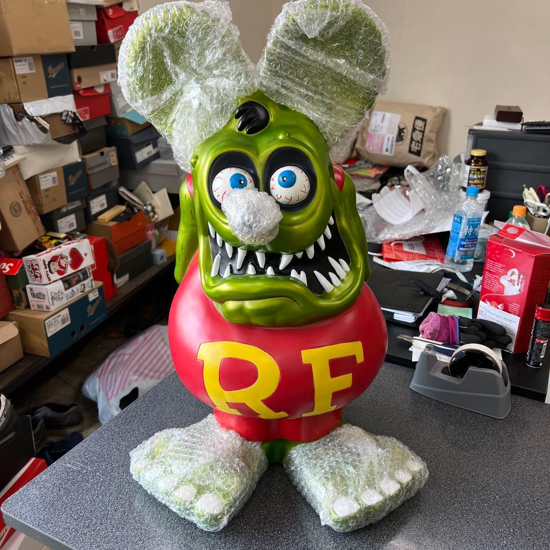 超希少カラーラットフィンクビックバンクメタリックグリーン約64センチ