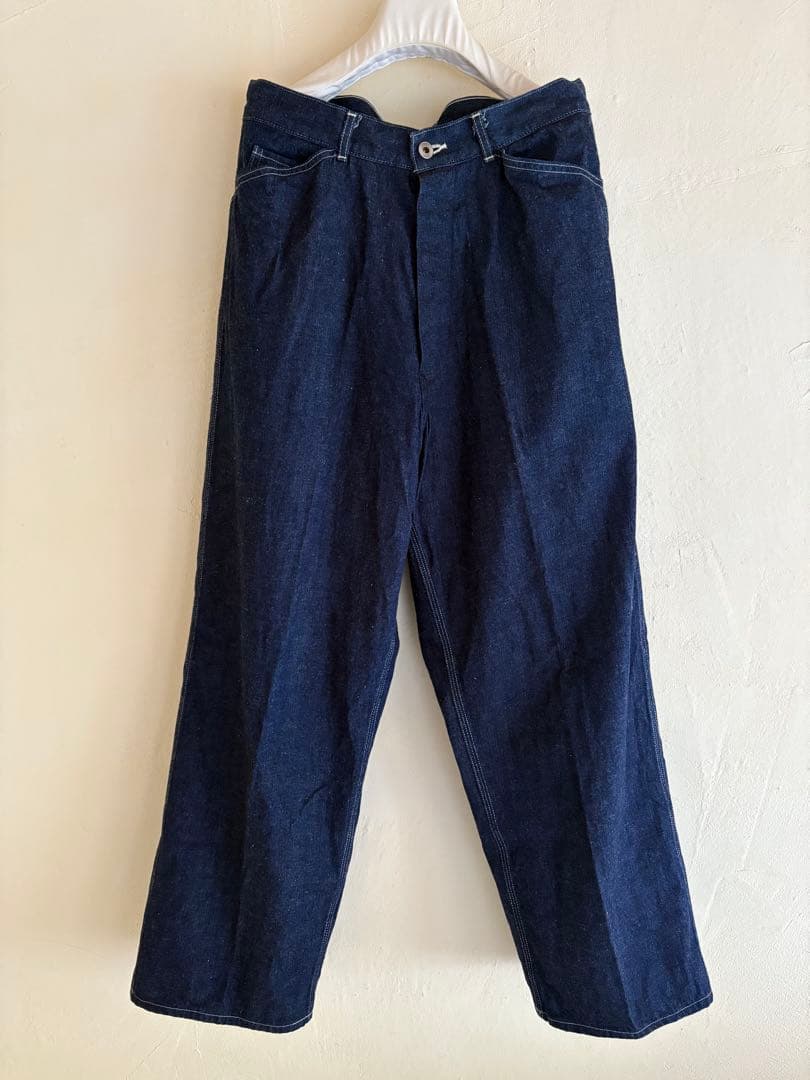 A.PRESSE Military Denim Trousers サイズ2