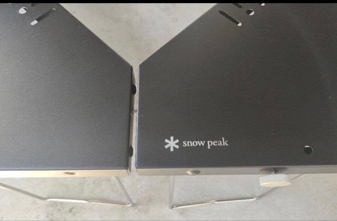 スノーピーク　雪峰祭2022秋限定　ジカロテーブル　ブラック