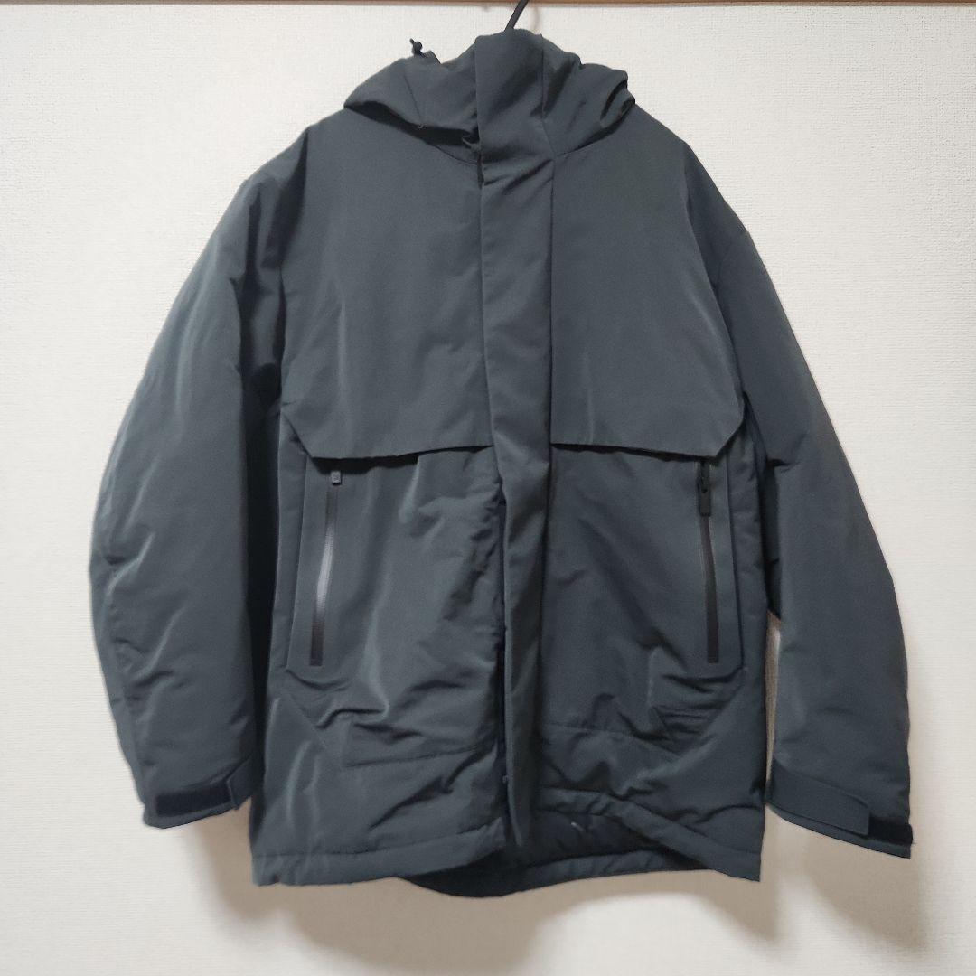 2025 ユニクロ ＋J ハイブリッドダウンオーバーサイズパーカ M ブラック
