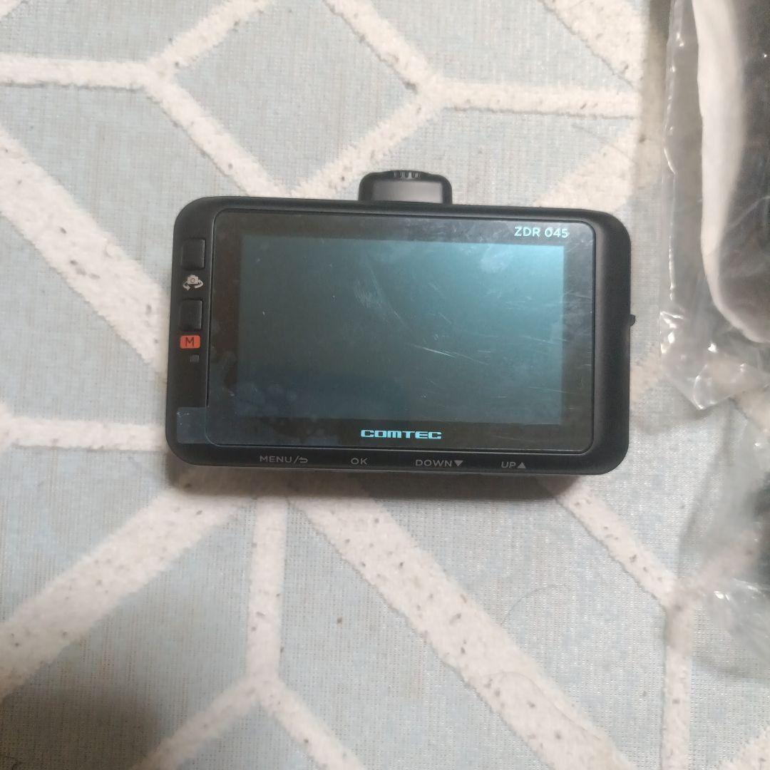【まつ プロフ一読】ドライブレコーダーコムテックZDR-045美品