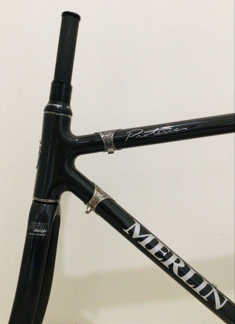 USA MERLIN 最上級 Proteus チタン&カーボン 未使用 フレーム