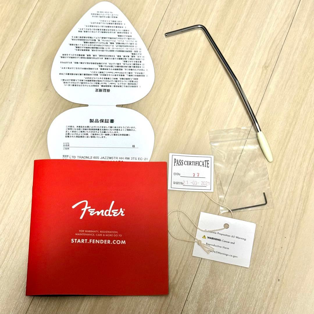 ギター Fender LTD Traditional 60s Jazzmaster