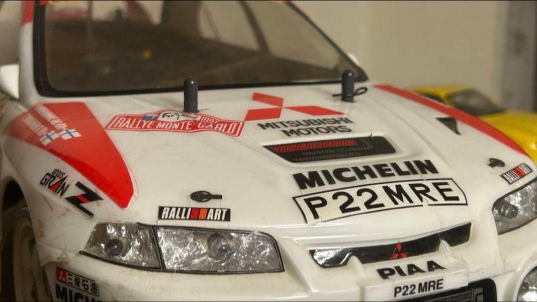 タミヤ TA03F 三菱ランサーエボリューションⅣ WRC 1/10