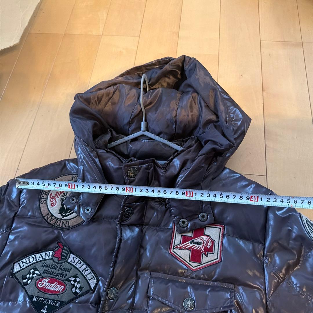 希少品！インディアンモーターサイクルのダウンジャケット(Lサイズ)です！