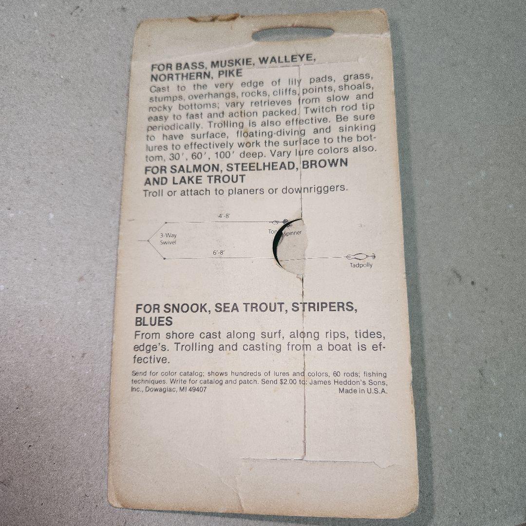 ヘドン HEDDON ☆ 80's DYING-QUIVER KYG/G スミス