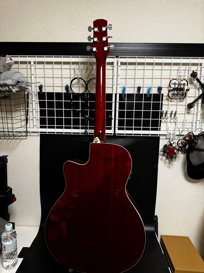 Morris R-011 SR アコースティックギター レッド