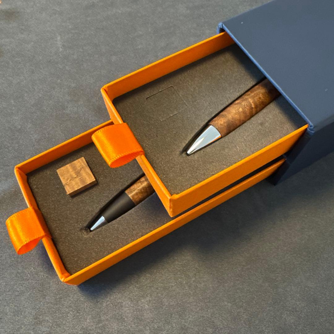 野原工芸　工房楔　コラボ　神代ケンポナシボールペンセット(限定60セット)