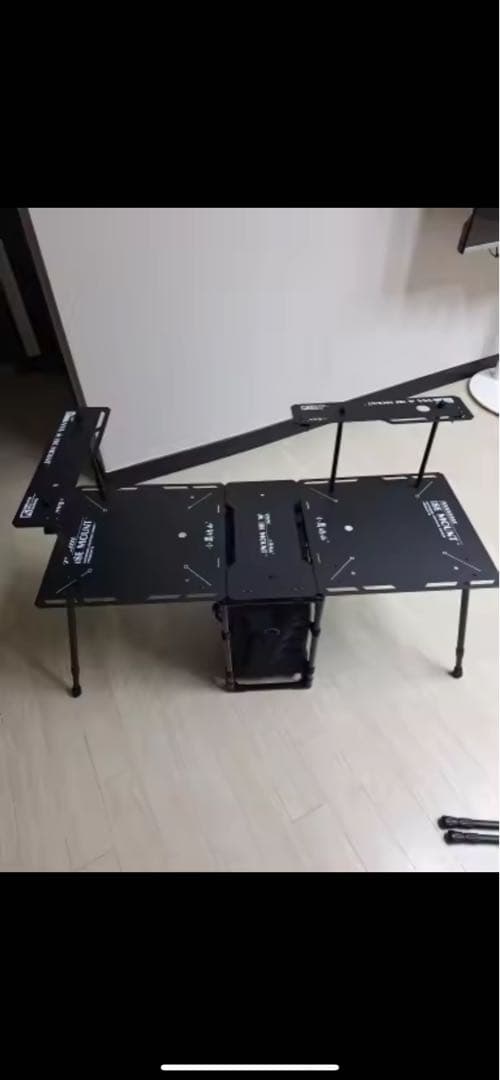 本日限定価格 コンテナボックス ブラックキャンパー ソロキャンパーに キャンプ