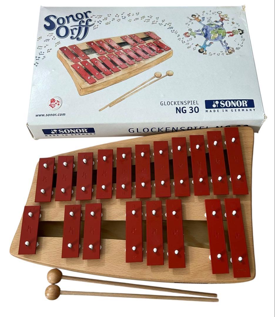 鉄琴 NG30 ゾノア SONOR グロッケンシュピール メタルフォン