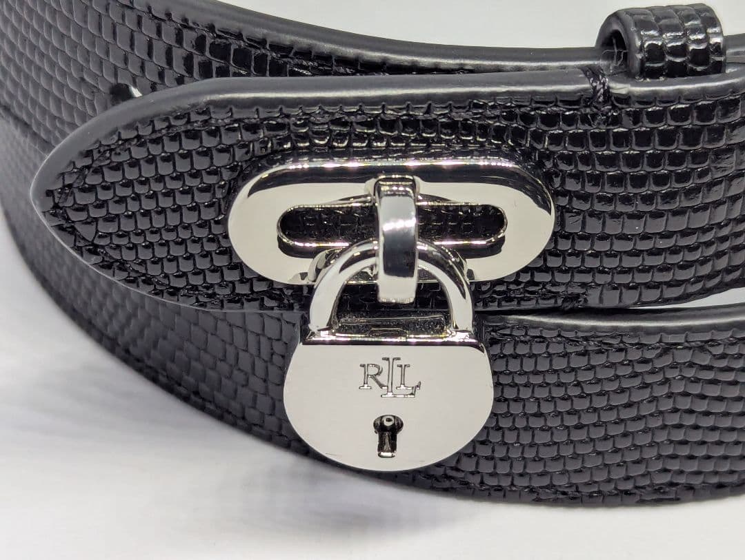 LAUREN Ralph LAUREN　レディースベルト　黒