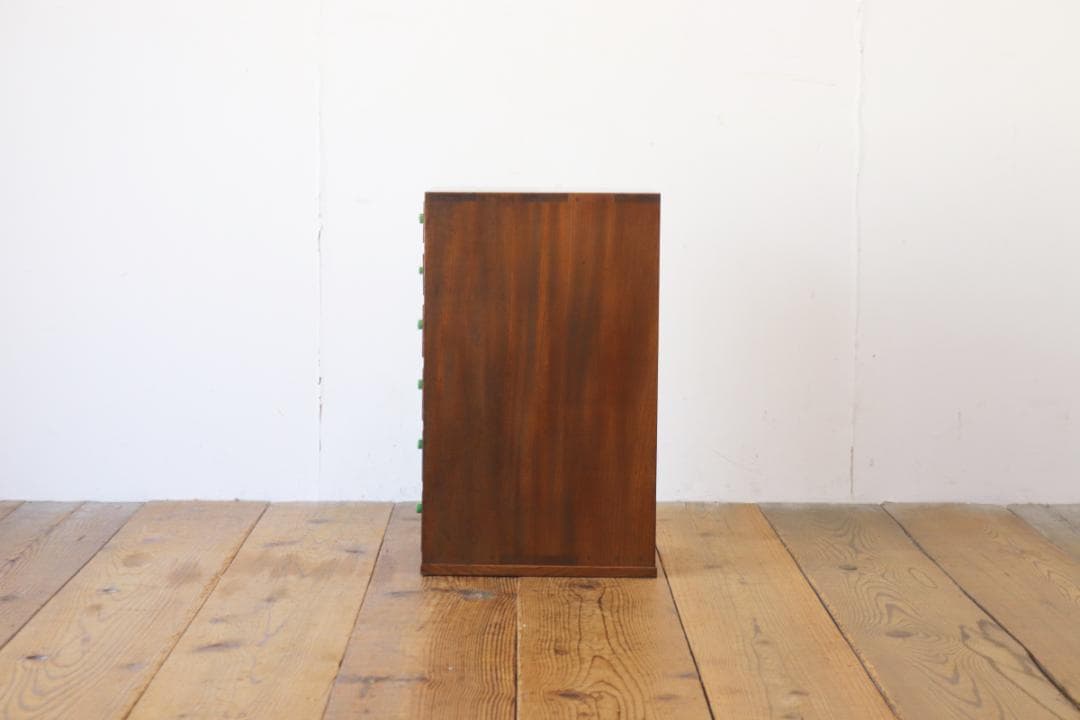 レトロ 卓上 小引き出し 抽斗 6杯 収納 小物入れ レターケース A4 木製