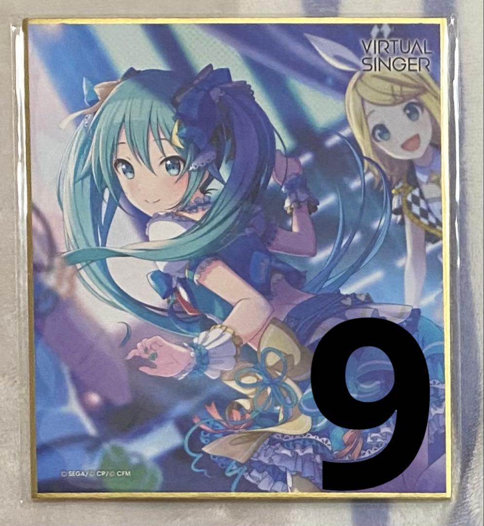 プロセカ　初音ミク　ミニ色紙　第3弾　A 3A