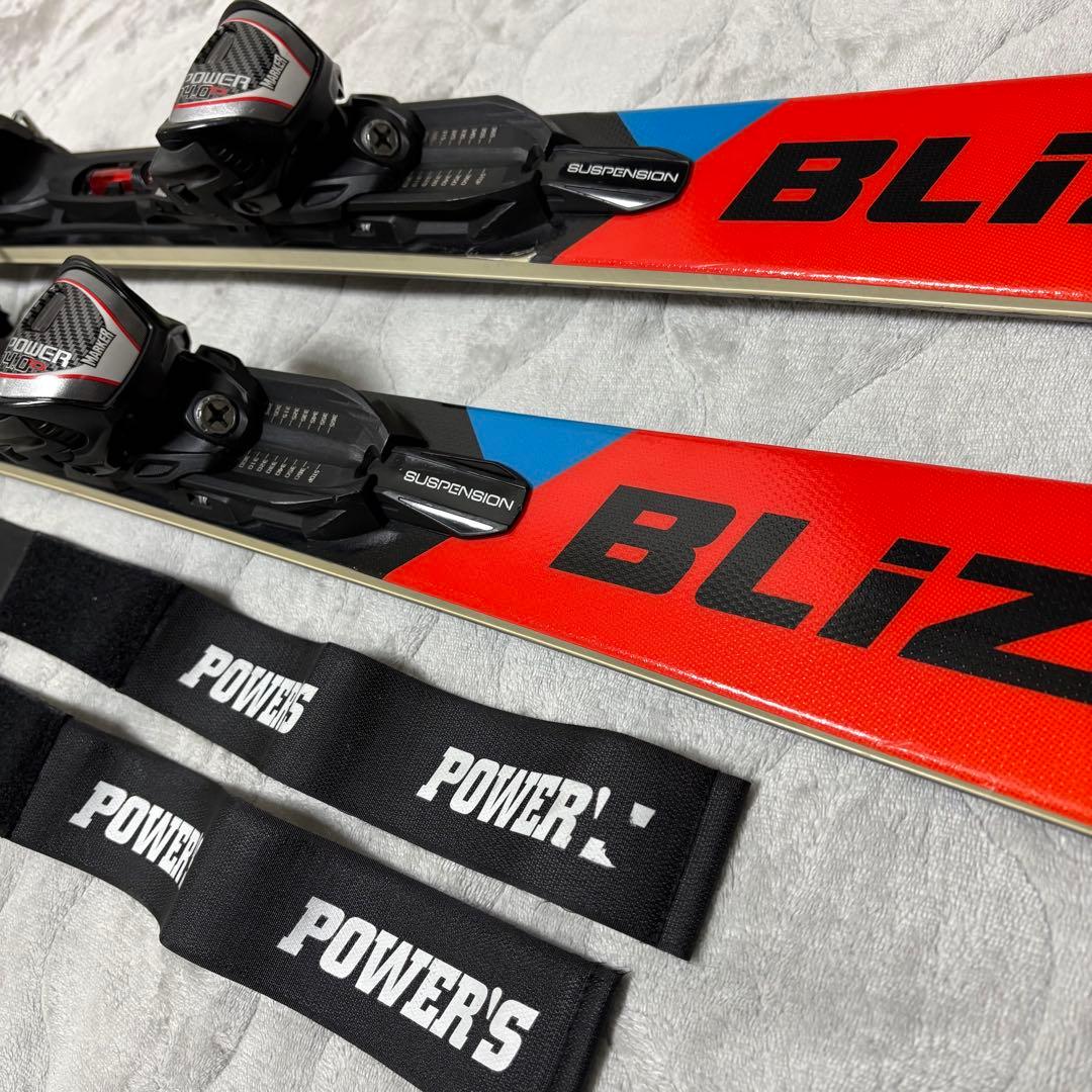 BLIZZARD RACING スキー 板 オレンジ/青 165