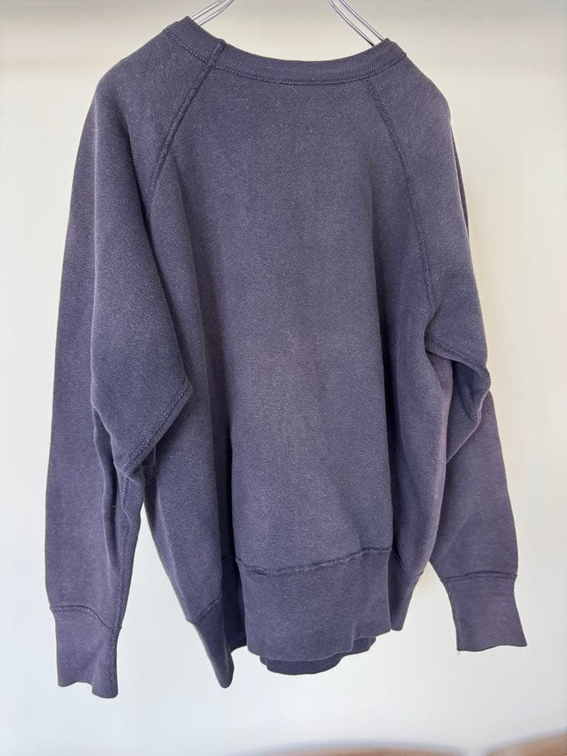 Champion ランタグ スウェット XL 60s 茄子紺