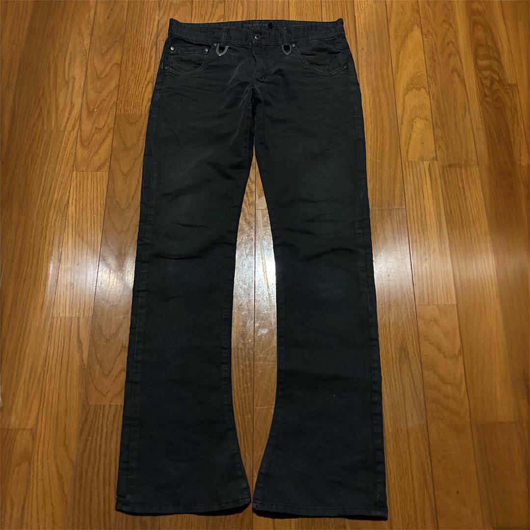 パンツ 00s luv maison flame flare denim archive