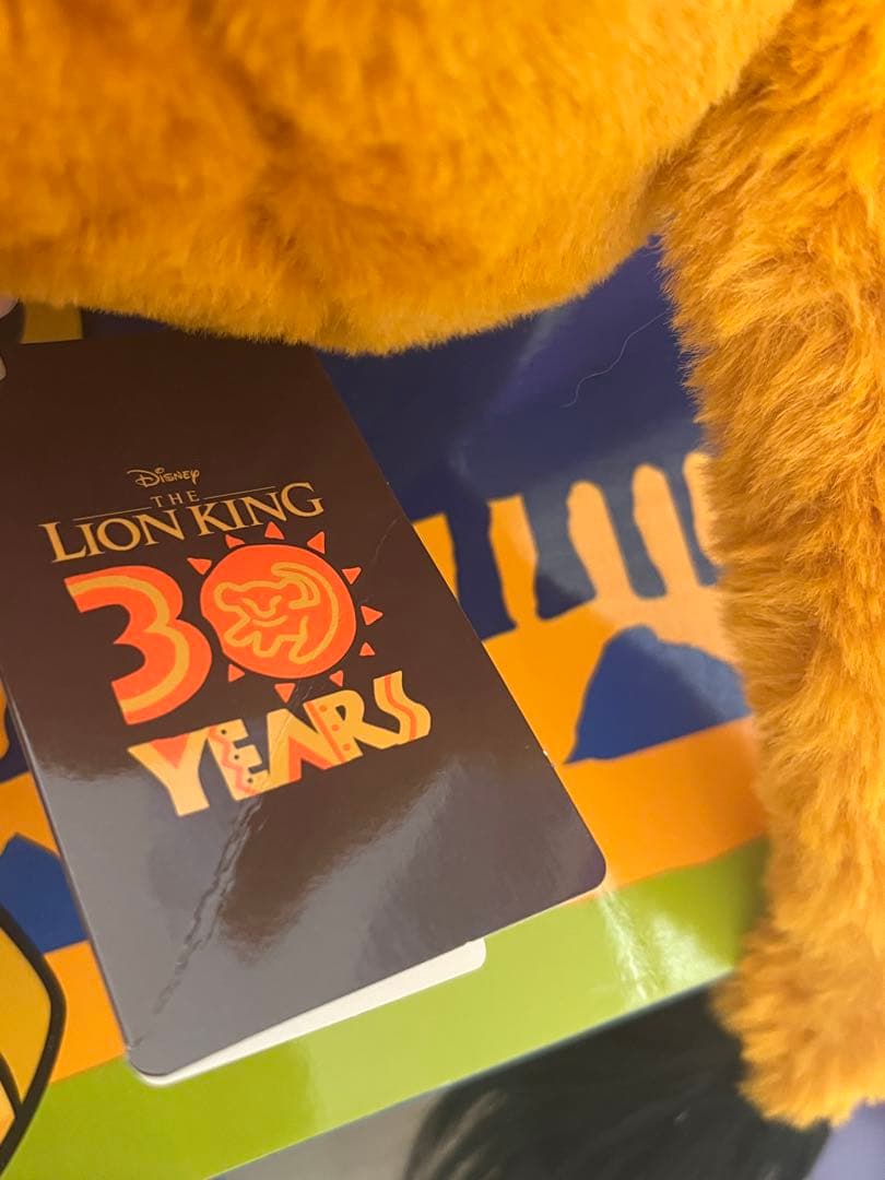 ライオンキング30周年記念 スカー ぬいぐるみ