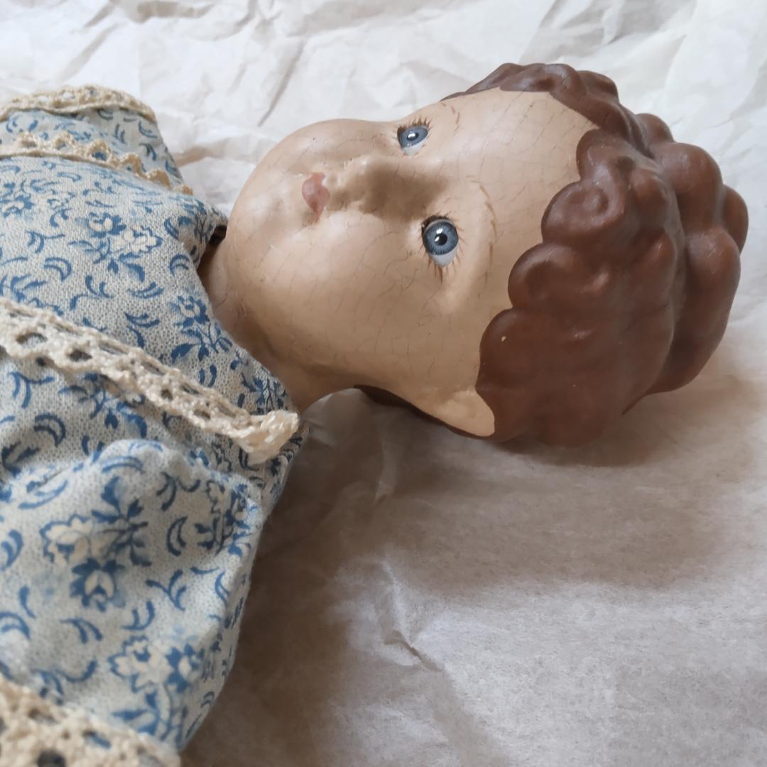 アンティークドール　リプロダクション　人形　カントリー　フォーク