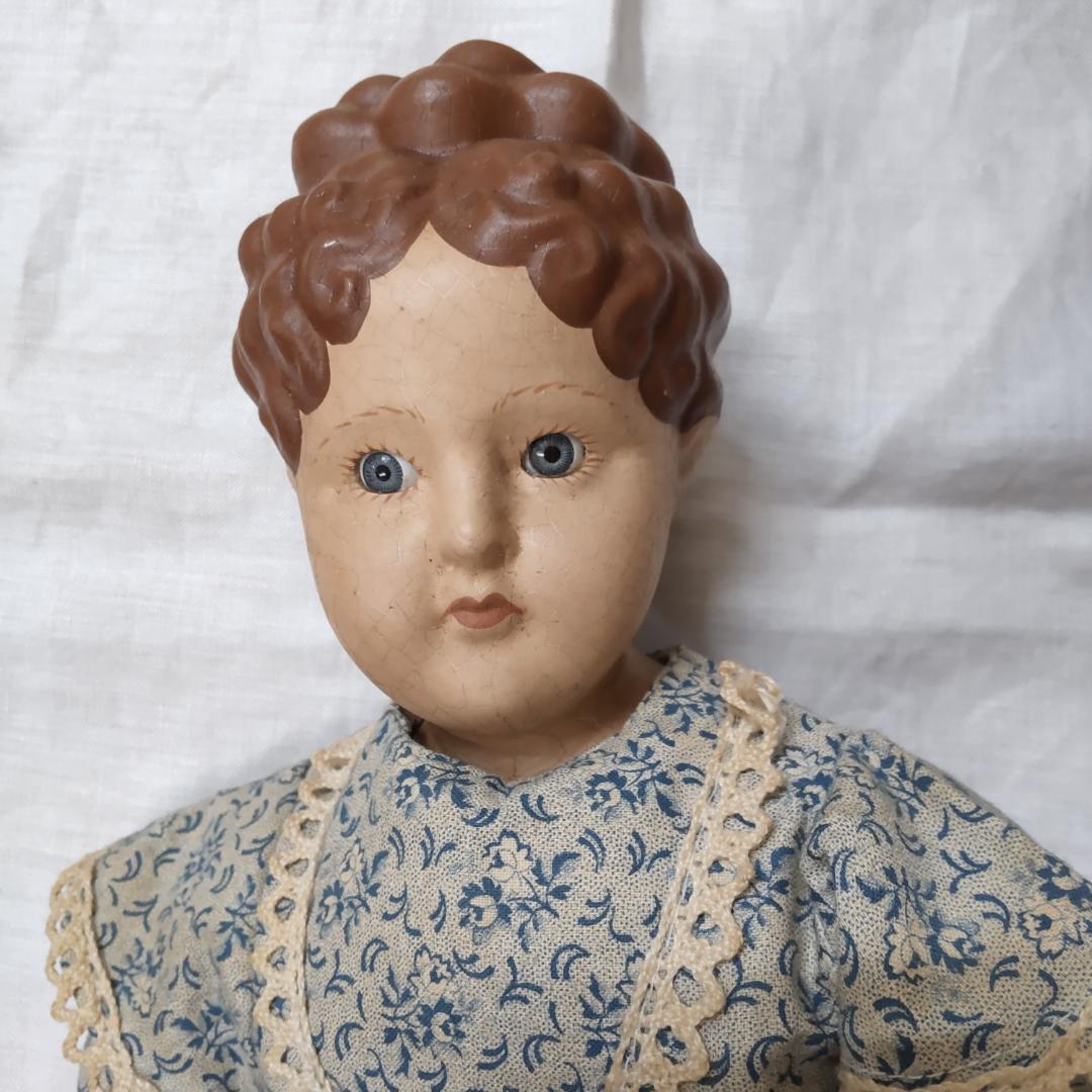 アンティークドール　リプロダクション　人形　カントリー　フォーク