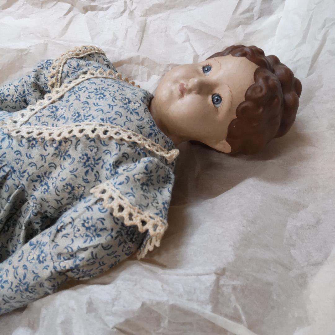 アンティークドール　リプロダクション　人形　カントリー　フォーク