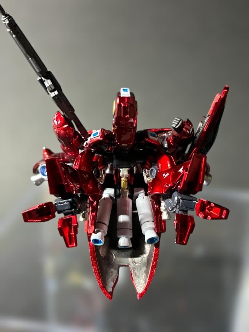 ガンダム アーティファクト 第一弾 ナイチンゲール　全塗装 　クリアケース付き