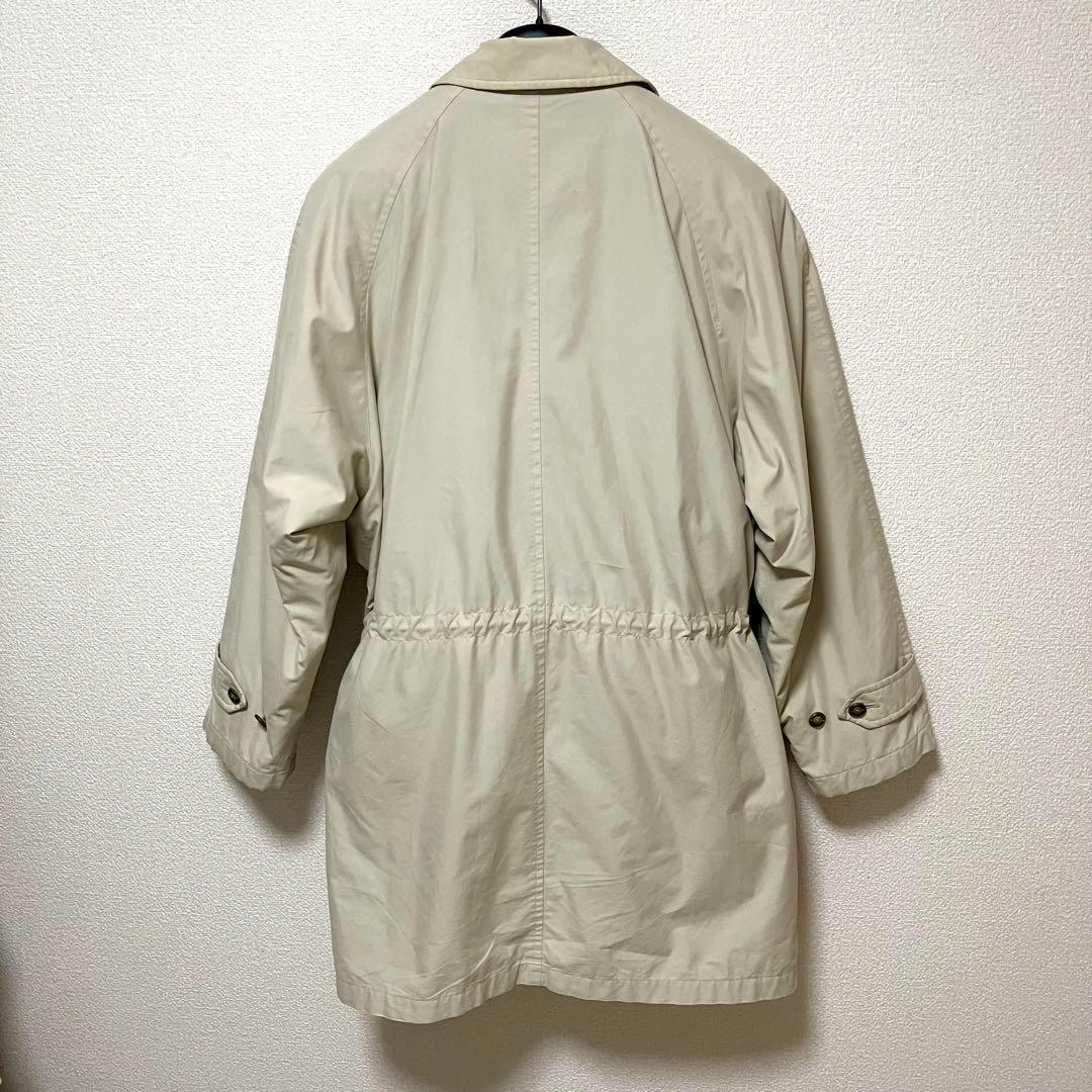 バーバリー モッズコート ダウンライナー付 裏ノバチェック メンズM ベージュ