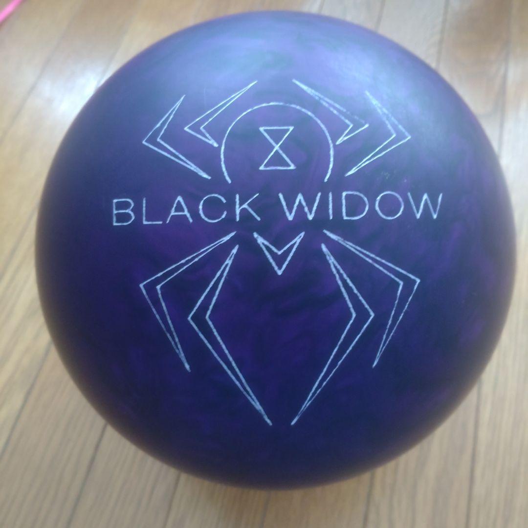 W*r様 ブラックウィドウ パープルパール ボウリングボール