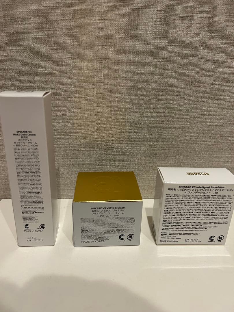 SPICARE V3 ファンデーション3点セット未使用品